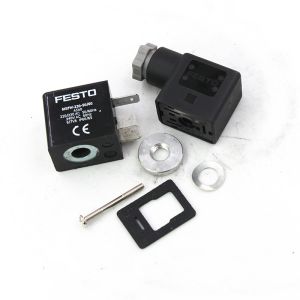 Solenoid coil MSFW-230-50/60 | Festo 4540 IP65, 230VAC, vanes for MSSD-F 3 pin