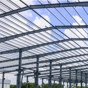 ISO9001 Steel Structure Workshop Prefabricated Steel Frame Buildings