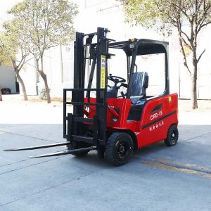 60V Electric Forklift 2.5T Wheel Electric Forklift Self Loading Pallet Lifting