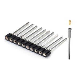 Dual Row PCB Round Pin Header Connector Machined Female Header 1.27mm 2.0mm 2