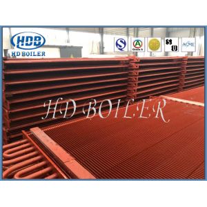H Finned Tube Boiler Economizer Heat Exchanger Industrail Using ASME Standard