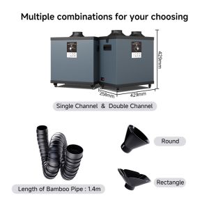 FES200K 200W High Power Portable Fume Extractor Equipment For Factory