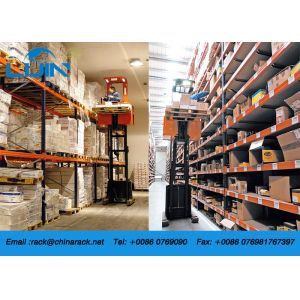 Anti Corrosion Heavy Duty Garage Racking , Q235B Cold Steel Steel Racking System