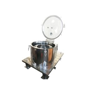 Top Discharge Basket Centrifuge / Industrial Hemp Oil Extraction Machine