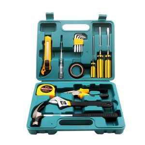 JYH-HTS16-1 Household Tool Sets 10pcs Custom Handmade Toolbox