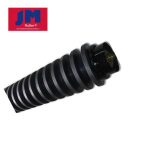 Heavy-duty spiral roller prevents material buildup and extends belt life for