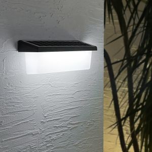 China IP65 Waterproof Solar Wall Light With 80 CRI For Outdoor Use Wall Fence Garden Waterproof Outdoor Led on sale