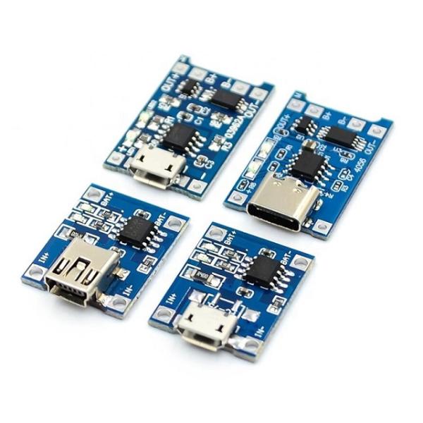 TP4056 Type-C Lithium Battery Charging Module FR4 Standards 5V 1A
