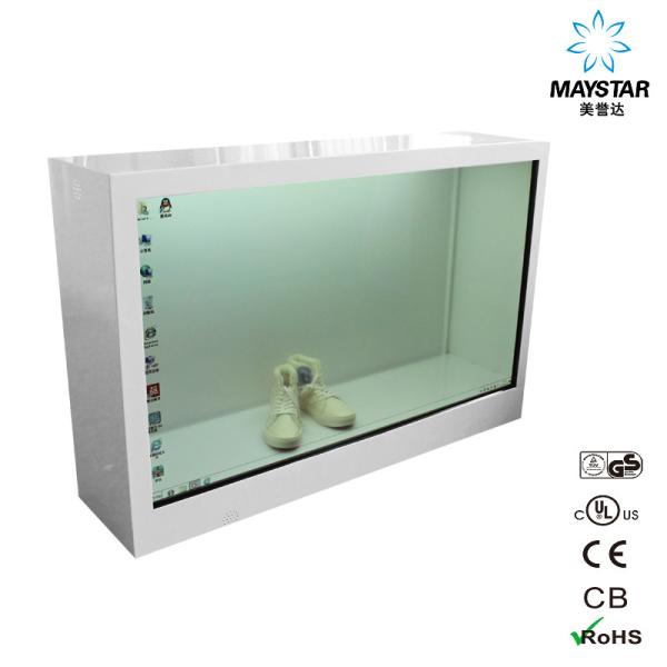 Quality 1920*1080 Transparent Monitor Screen  15"~84" Size With Multi Language Support wholesale