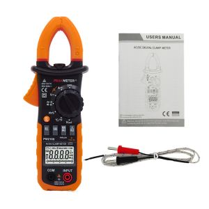AC/DC Digital CLamp Meter With Ammeter , Voltmeter ,Double Mold，Diode Test