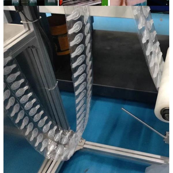 Oripack Plastic Yogurt Spoon Foldable 10.7cm Small Ice Cream Tasting Spoons