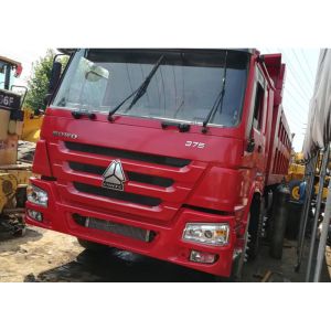 China HOWO 12 Wheels 375 Howo 8x4 Dump Truck With Manual Transmission Type on sale