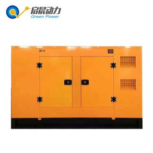 20kw 50kw CHP biogas power generator with silent soundproof canopy