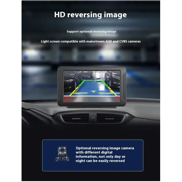 7" Carplay Portable Car Navigation Multimedia MP5 Multi Function Connected Car Bluetooth