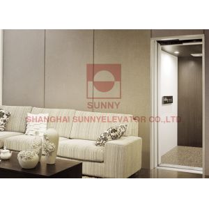 220V Luxury Villa Residential Lift Elevators Single Phase 0.4m/S With Machine
