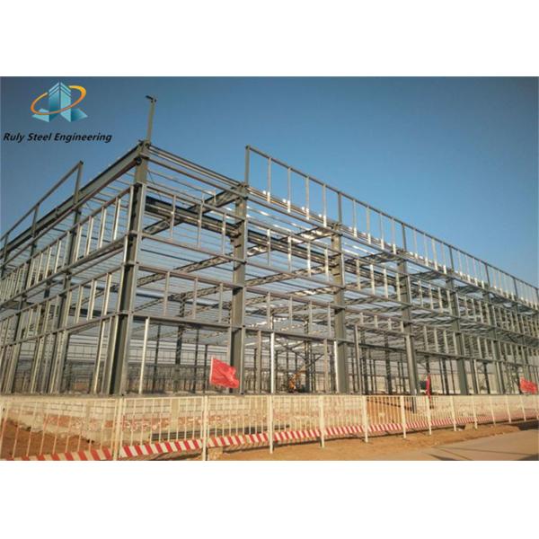 Cement Warehouse Large Space Prefabricated Steel Structure Building Construction