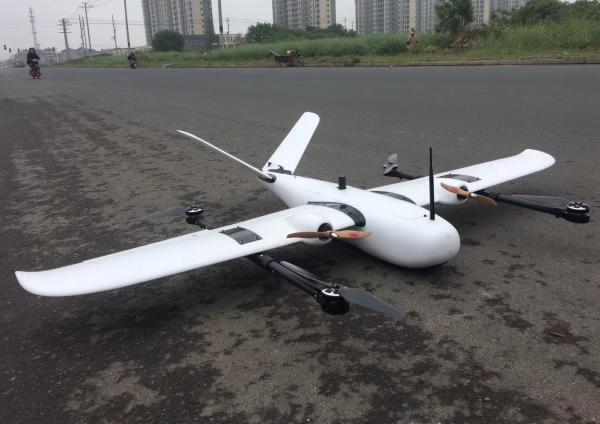 Quality Tilting Motor Automatically VTOL Drone Tailored For Your VTOL Applications 1.8Meters Wingspan 80Km Flight Distance wholesale