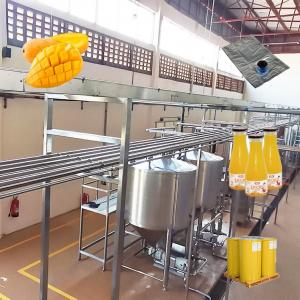 Cheap SUS 304 / 316L Mango Processing Machine Aseptic Bags 10 - 100T/D for sale