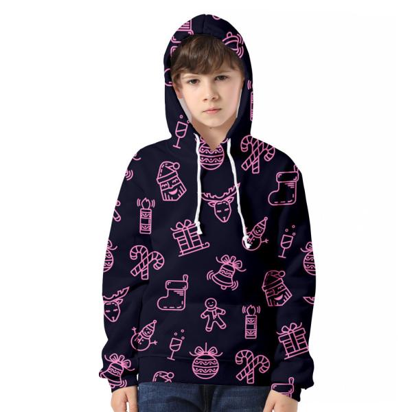 Customization All Over Sublimation Print Hoodie French Terry Graphic Hoodie