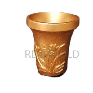 Precision Plastic Injection Molding Parts Concrete Flower Pot Molds Customized
