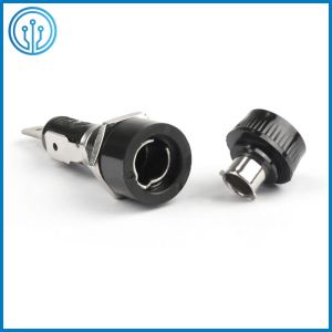 PCB Panel Mount AC Fuse Holder R3-14 For 6.32x32mm Cartridge Fuse 10A 250V