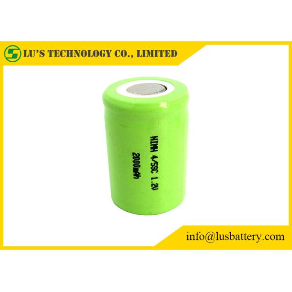 Quality 4/5SC 2000mah 1.2 V Rechargeable Battery Long Service Life For LED Torch / Alarm System wholesale