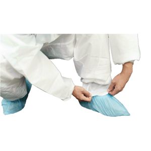 Type5/6 Disposable SMS Protective Coverall Anti-Static With 2-pieces Hood