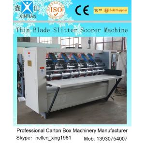 Carton Making Machine Automatic And Manual Thin Blade Slitter Scorer Folder