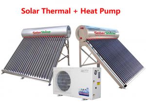 Cheap Durable Solar Thermal Water Heater , Safety Hybrid Heat Pump Water Heater for sale