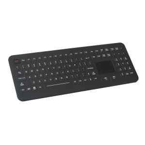 IP68 Waterproof antibacterial backlight Medical Keyboard with ruggedized &