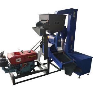 China yifeng AGRO 22HP diesel Engine Rice Mill Machine with Auto Loading Lifter on sale