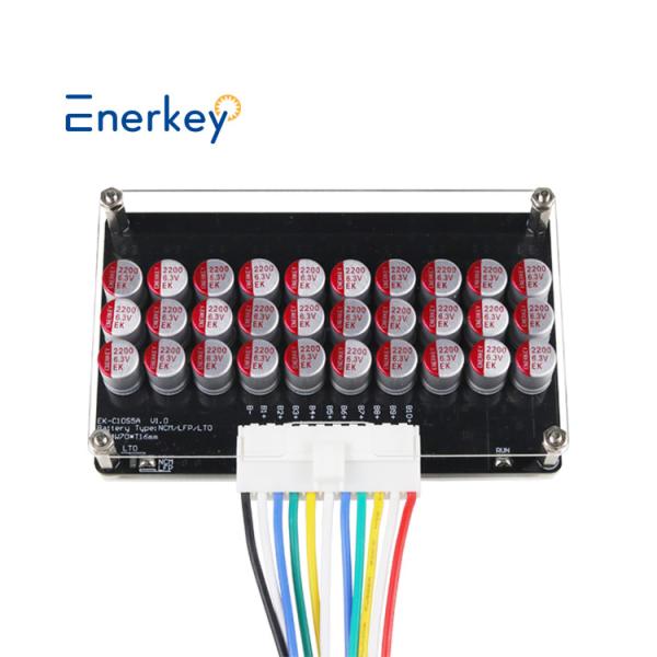 Quality Enerkey 8S-10S 5A Lithium Active Equalization with Acrylic Plate for Li-ion/Lto/Lifepo4 Battery Pack Balancing wholesale