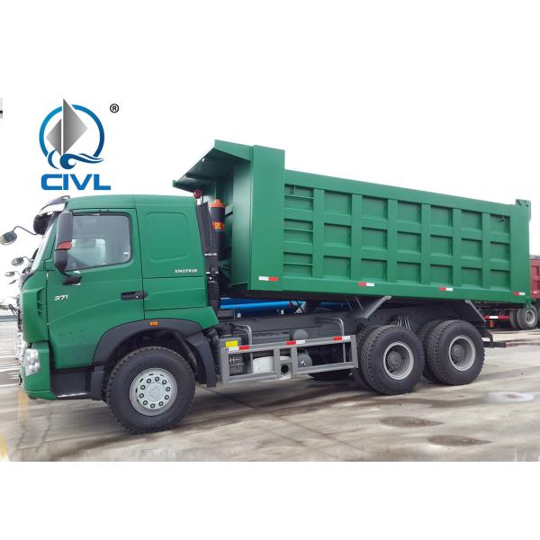 30T 336hp Sinotruk HOWO7 Mineral Transport Automatic Dump Truck Tipper 20-30T 5800 * 2300 * 1500 mm Cargo