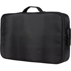 Black Color Large Capacity Storage Waterproof Custom Travel Smell Proof Bag With
