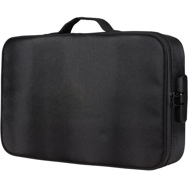 Black Color Large Capacity Storage Waterproof Custom Travel Smell Proof Bag With