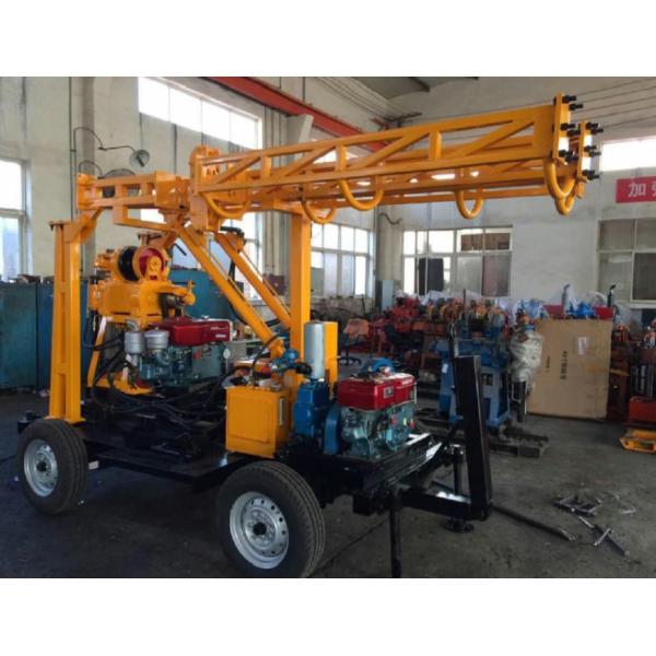 Portable Trailer Mounted Soil/Geotechnical Investigation Core Drilling Rig