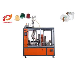 Full Automation And Visualization Two Lanes K-Cup Filling Sealing Machine