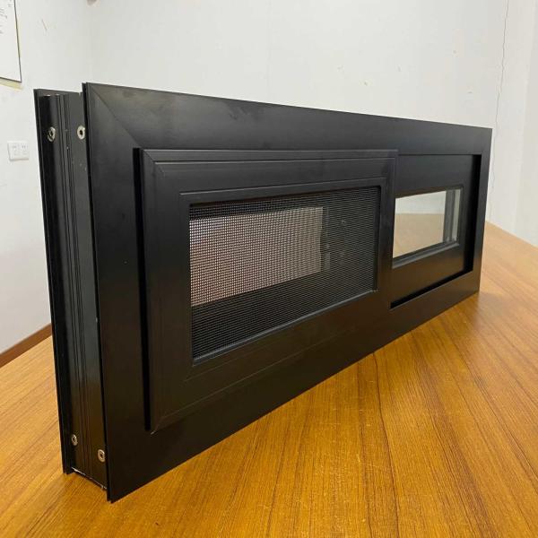 Quality Custom Aluminum Sliding Window with Double Glaze and Insect Screen wholesale
