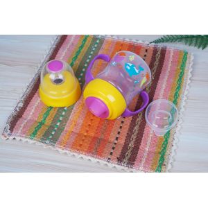 2 In 1 Nipple Suction BPA Free 6 Month 6 Ounce Baby Sippy Cup