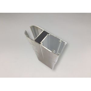 China Rustproof Slotted Aluminium Extrusion Mill Finish Aluminum Windows Profile on sale