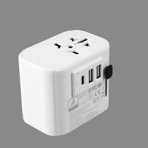 All In One Portable Universal Travel Adapter International Wall Charger AC