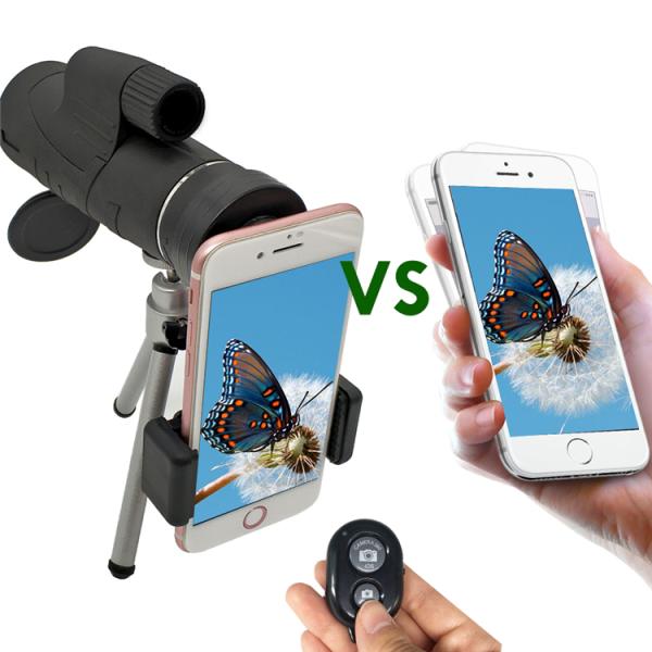 12x50 Birdwatching Monocular Large Lens HD Auto Focus Monocular Telescope