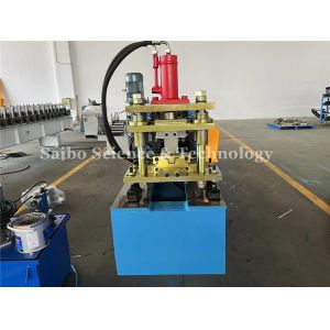 Wall Panel Structure Drip Trim Roll Forming Machine 0.5mm By Chain Drive