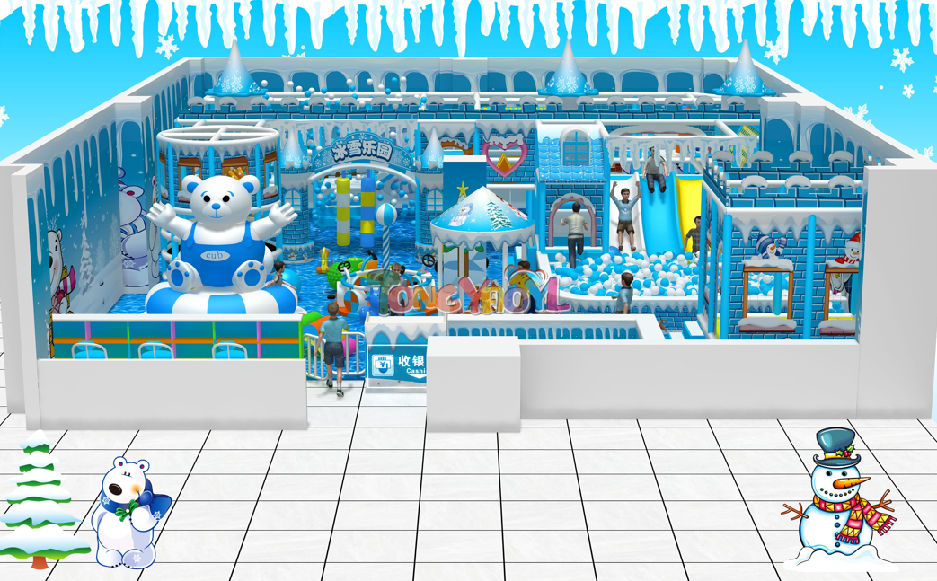 Safe Soft Full Of Fun An Indoor Playground That S A Colorful Kids Entertainment