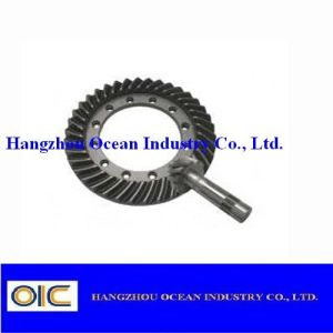 Electric Wheel Barrow Diamond Turbo Cup Wheel with 231mm Pinion Length AGMA 8-9 Accuracy