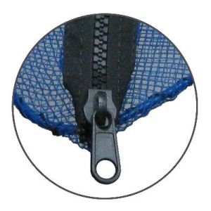 China Exclusive Pearl Nets With Zip Blue Color 100% New Material ODM Service on sale