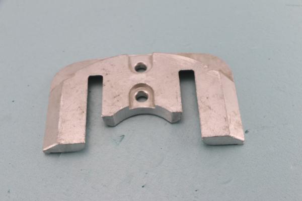 Quality Bright Surface Zinc Sacrificial Anode For Ships Hull Welding Type And Bolt Type wholesale