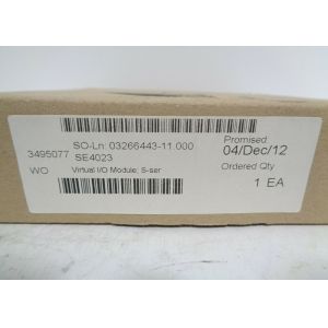 EMERSON DELTAV SE4023 Virtual Input Output Redundant Module, KJ2006X1-BK1 NEW