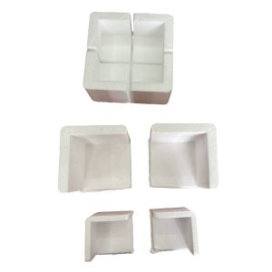Shock-proof EPS Expanded Polystyrene Foam Corner Guards Customized To Protect