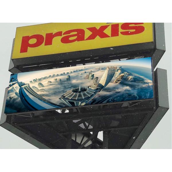 front service led screen p8